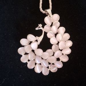 Peacock Pendant with chain